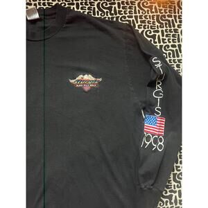 Vintage Harley Davidson  biker black T-shirt, 90s